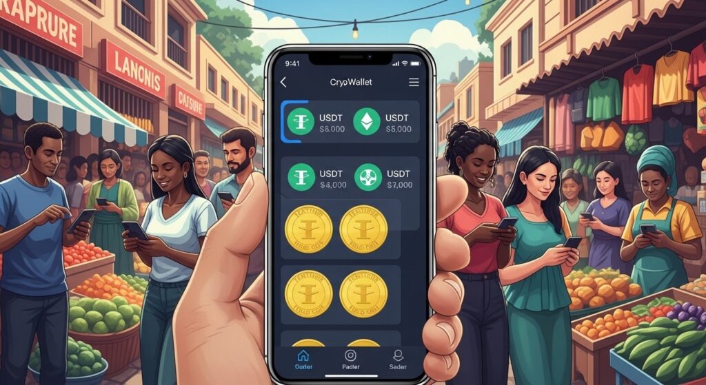 InfoCryptofr   Partenariat Tether et Opera  USDT et Or Tokenisé dans MiniPay