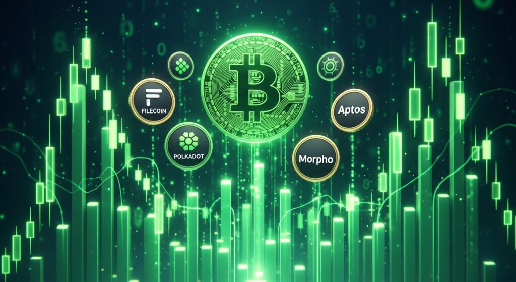 Rallye Crypto : Pourquoi Filecoin, Polkadot et Aptos explosent - InfoCrypto.fr InfoCryptofr Rallye Crypto Pourquoi Filecoin Polkadot et Aptos explosent