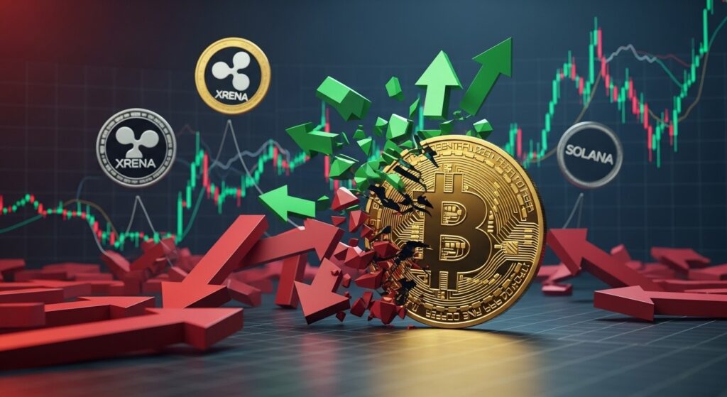 InfoCryptofr   Rebond Crypto  Bitcoin XRP Solana Reprennent ils 