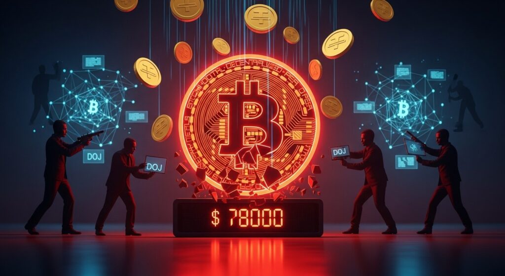 InfoCryptofr   Récap Crypto Hebdo  Bitcoin à 78K et Tether Explose