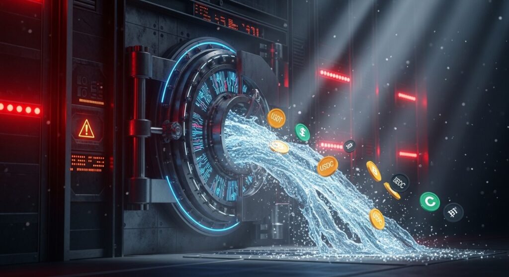 InfoCryptofr   Réserves Binance en stablecoins chutent de 9 milliards