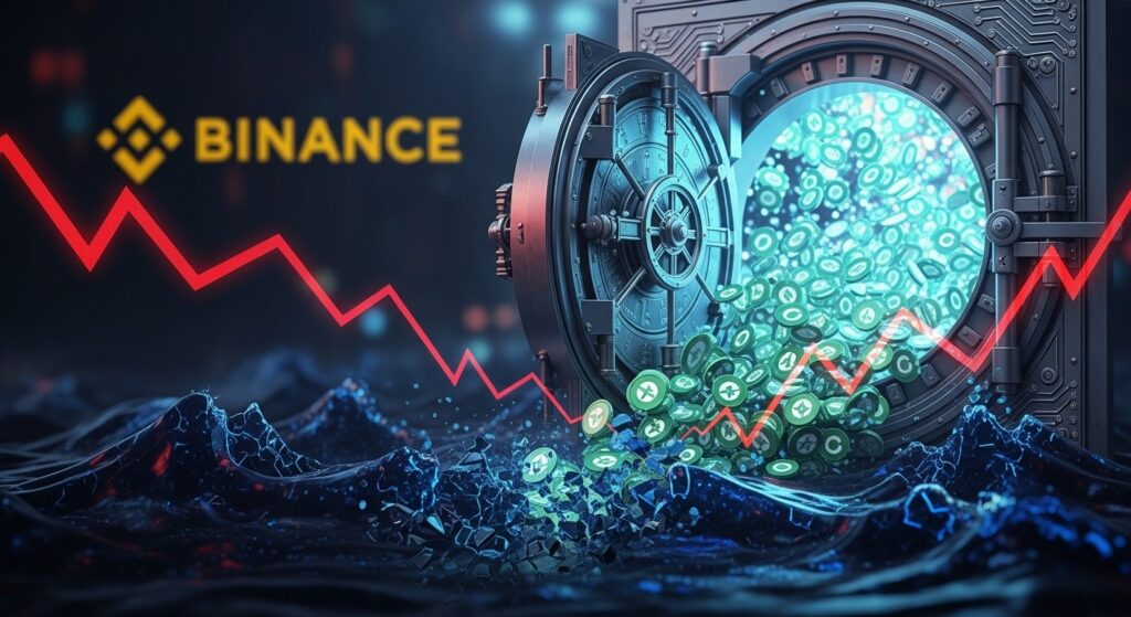 InfoCryptofr   Réserves Stablecoins Binance en Chute Libre de 19