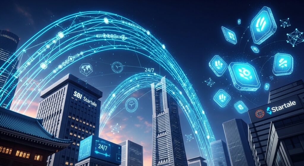 InfoCryptofr   SBI et Startale Lancent Strium pour les Titres Tokenisés