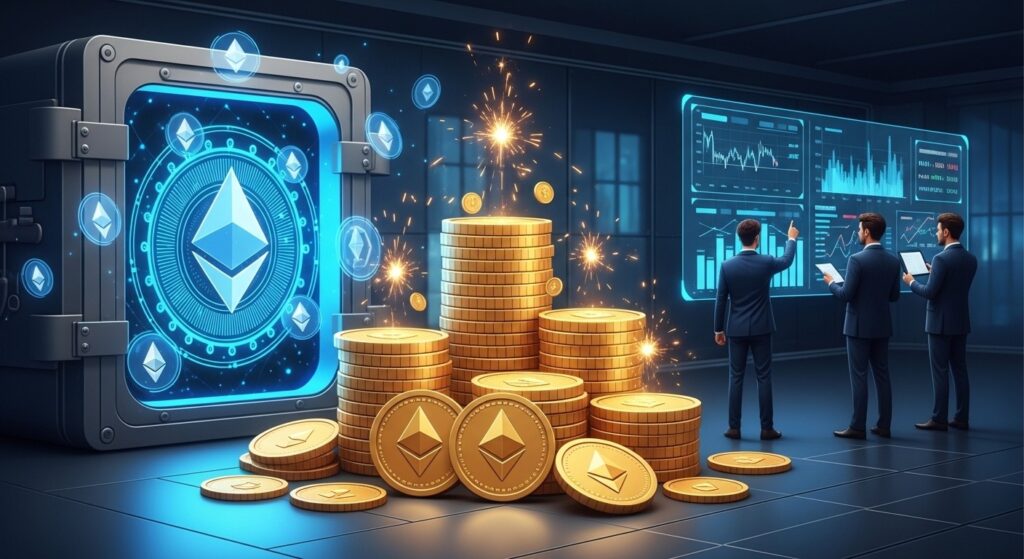 InfoCryptofr   Sharplink Relance sa Marque avec 17 Milliard $ en ETH