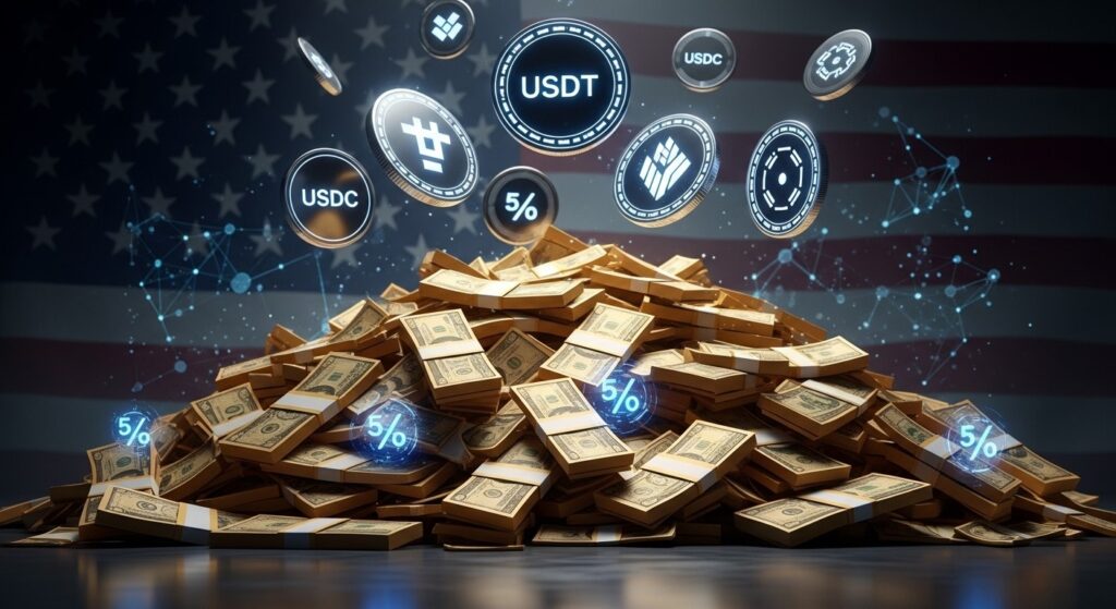 InfoCryptofr   Stablecoins  Pourquoi 0 de rendement en 2026 