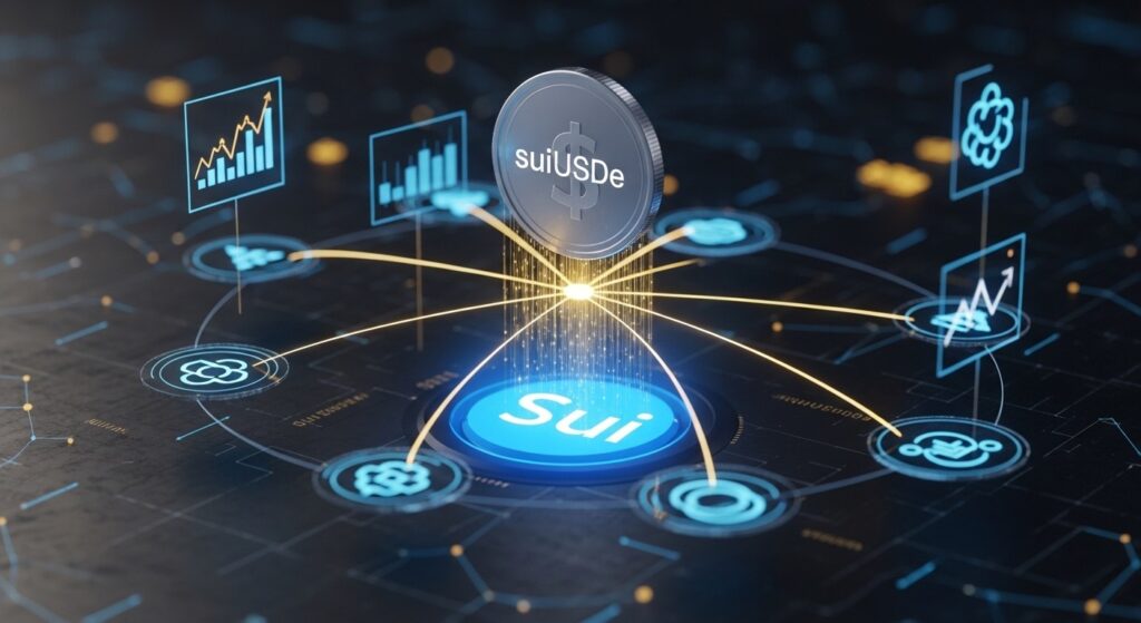 InfoCryptofr   suiUSDe Lance sur Sui  Le Synthétique Dollar Arrive