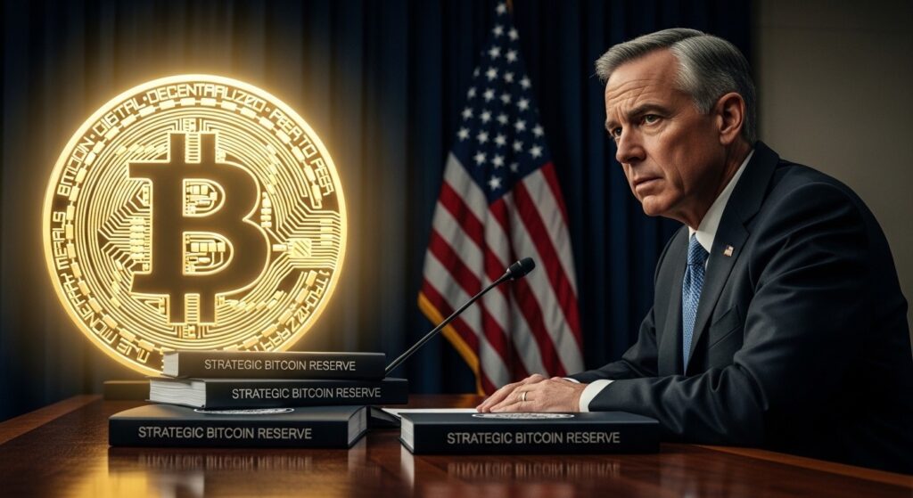 InfoCryptofr   Trésor US  Pas de plan B pour sauver Bitcoin