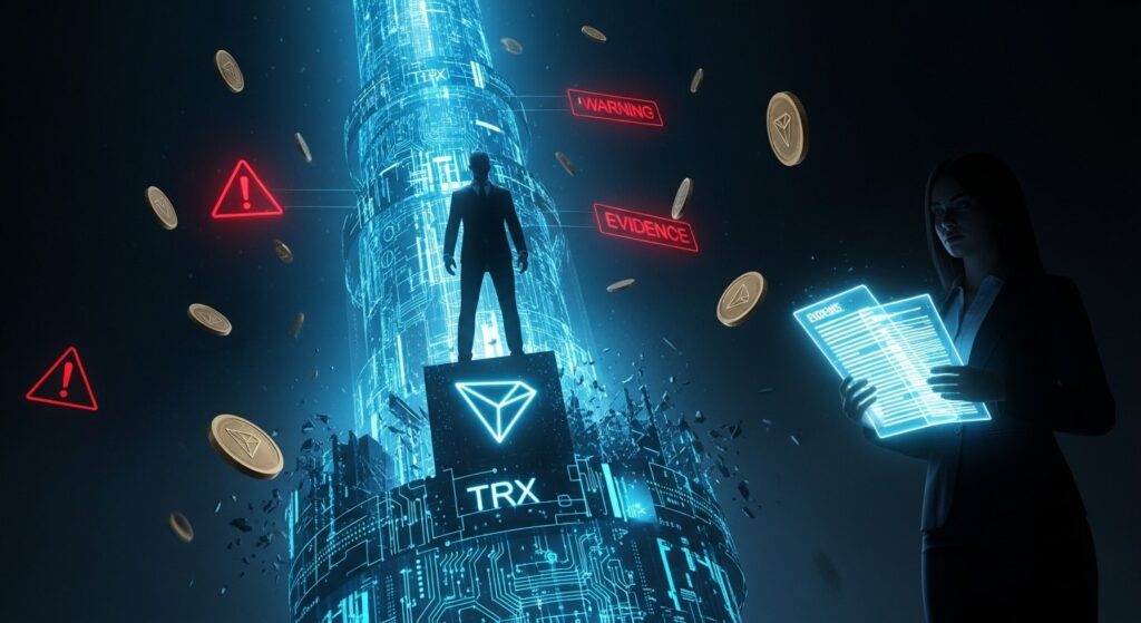 InfoCryptofr   Tron en Crise  Justin Sun Accusé de Manipulation