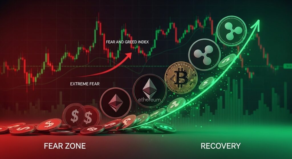 InfoCryptofr   XRP Bitcoin Ethereum  Rebond en Vue 