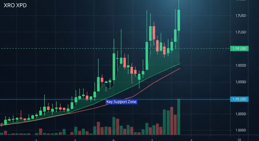 InfoCryptofr   XRP Brise sa Structure Baissière et Vise 170 $