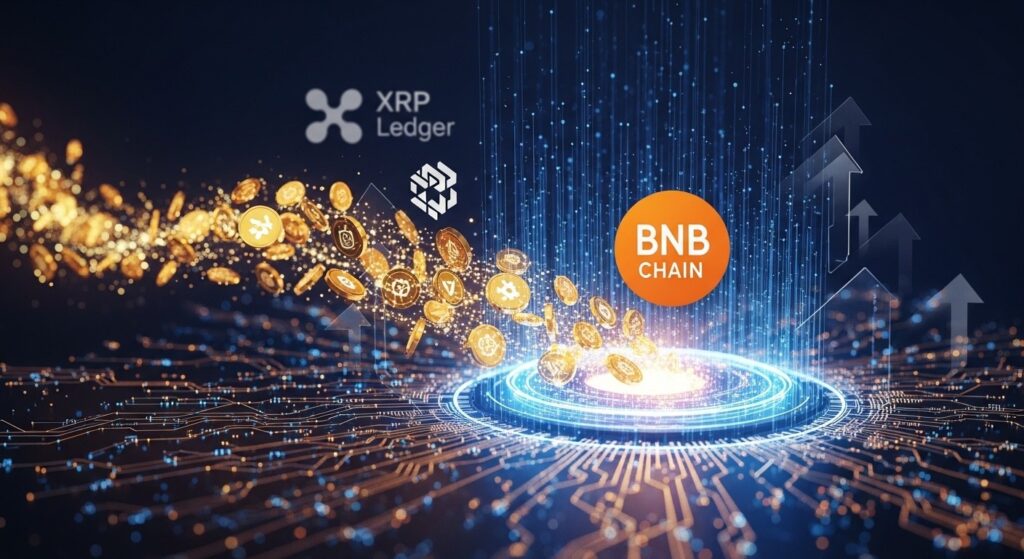 InfoCryptofr   XRP Ledger Rapproche BNB Chain en RWA Tokenisés