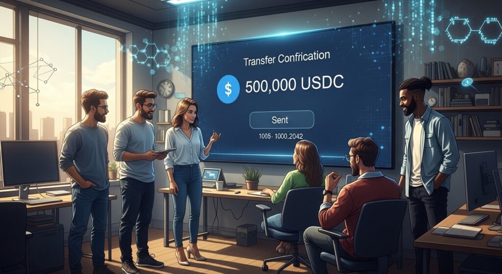 InfoCryptofr   Y Combinator Finance Startups en USDC