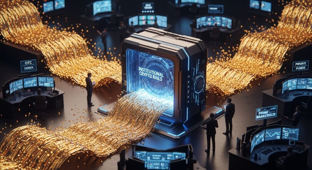 InfoCryptofr   13 Milliards $ Entrent en Crypto via Voies Institutionnelles