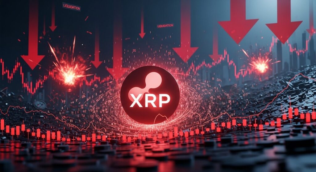InfoCryptofr   358 Millions $ Liquidés  XRP en Pleine Tempête