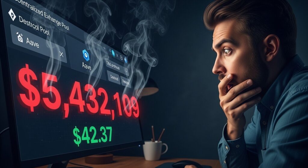 50 Millions Perdus sur Aave en un Clic - InfoCrypto.fr InfoCryptofr 50 Millions Perdus sur Aave en un Clic