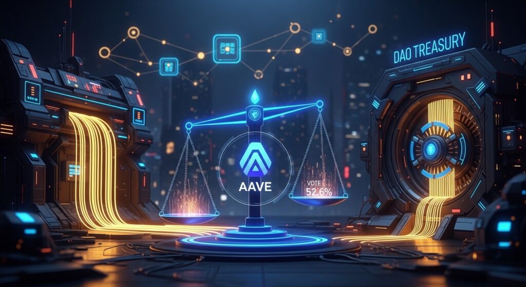 InfoCryptofr   Aave Vote 526 Révolutionne Revenus et V4