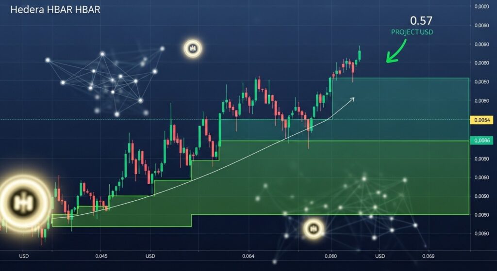 InfoCryptofr   Analyse Hedera HBAR  Objectif 057 $ Possible 