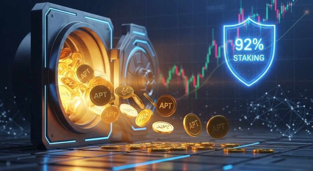 InfoCryptofr   Aptos Débloque 11 M$ en APT  Impact Marché 