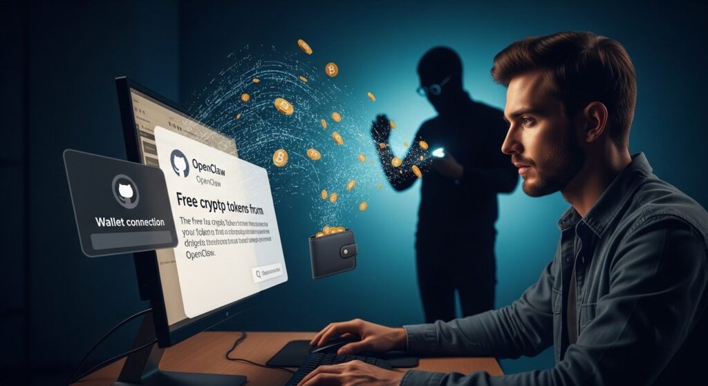 InfoCryptofr   Arnaque Phishing GitHub Vise OpenClaw et Wallets