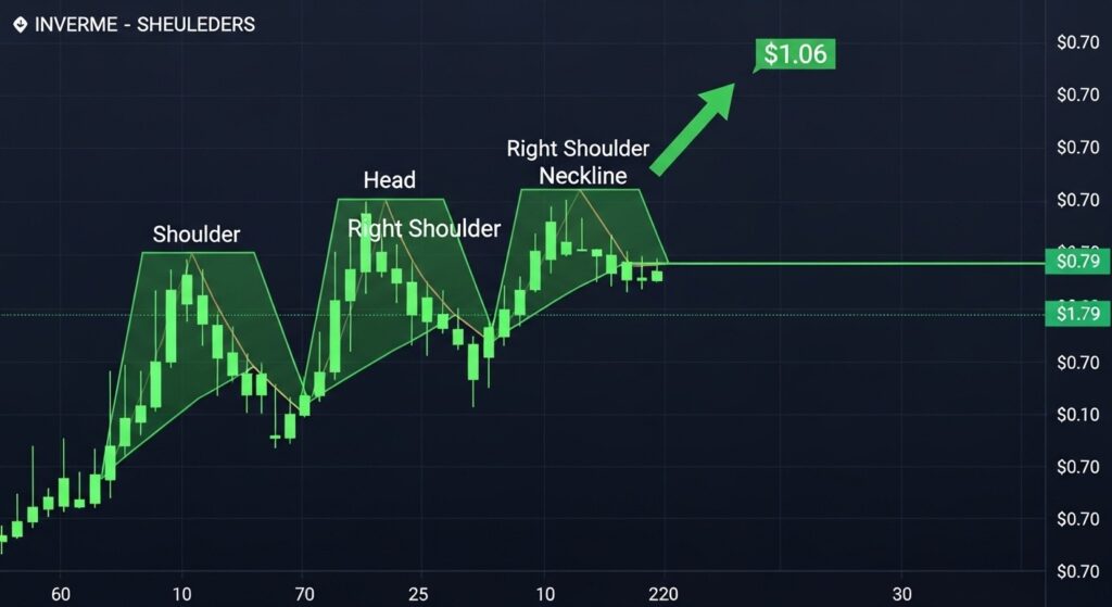 InfoCryptofr   Aster Forme Épaule Tête Épaule Inverse Objectif 06