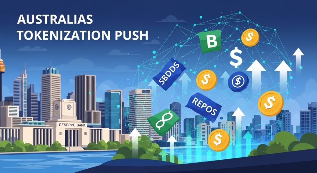 InfoCryptofr   Australie Vise 24 Milliards de Gains avec la Tokenisation