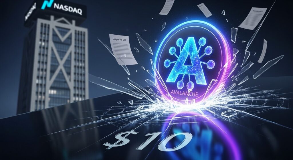 InfoCryptofr   AVAX Approche les 10 $ Avec lETF Grayscale Avalanche