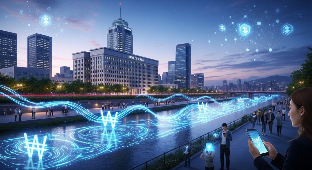 InfoCryptofr   Banque de Corée Lance Phase 2 du Won Numérique