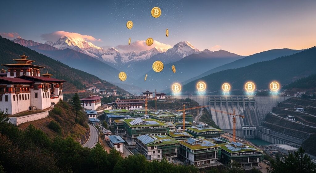 InfoCryptofr   Bhutan Réduit ses Bitcoins de 58 pour ses Projets