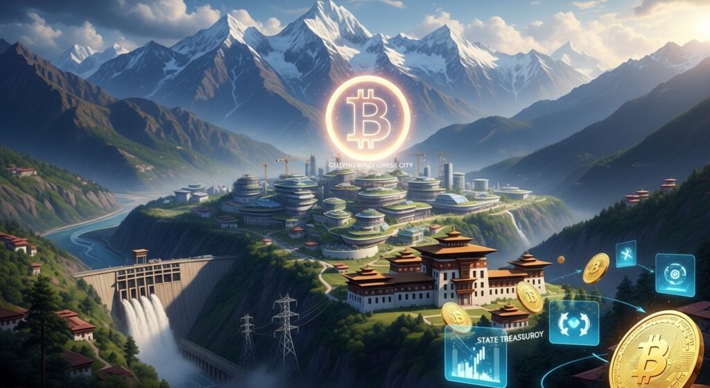 InfoCryptofr   Bhutan Vente Bitcoin Stratégie 2026