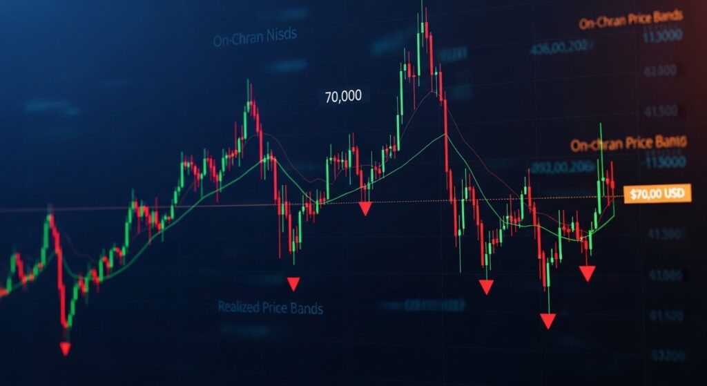 InfoCryptofr   Bitcoin à 70 000 $  Analyse On Chain et Technique Mitigée