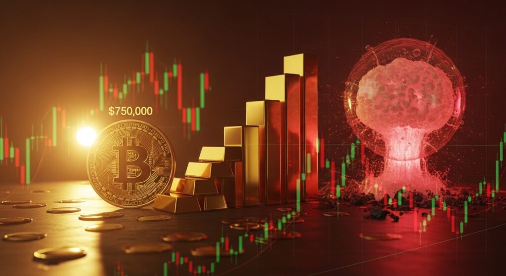 InfoCryptofr   Bitcoin à 750 000 $  La Prédiction Choc de Kiyosaki