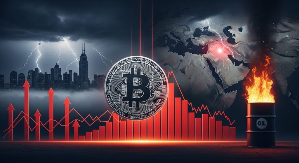 InfoCryptofr   Bitcoin Chute à 71 000 $  Inflation et Pétrole Pèsent