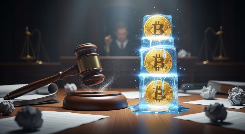 InfoCryptofr   Bitcoin  Gel de 70 BTC par la Justice US