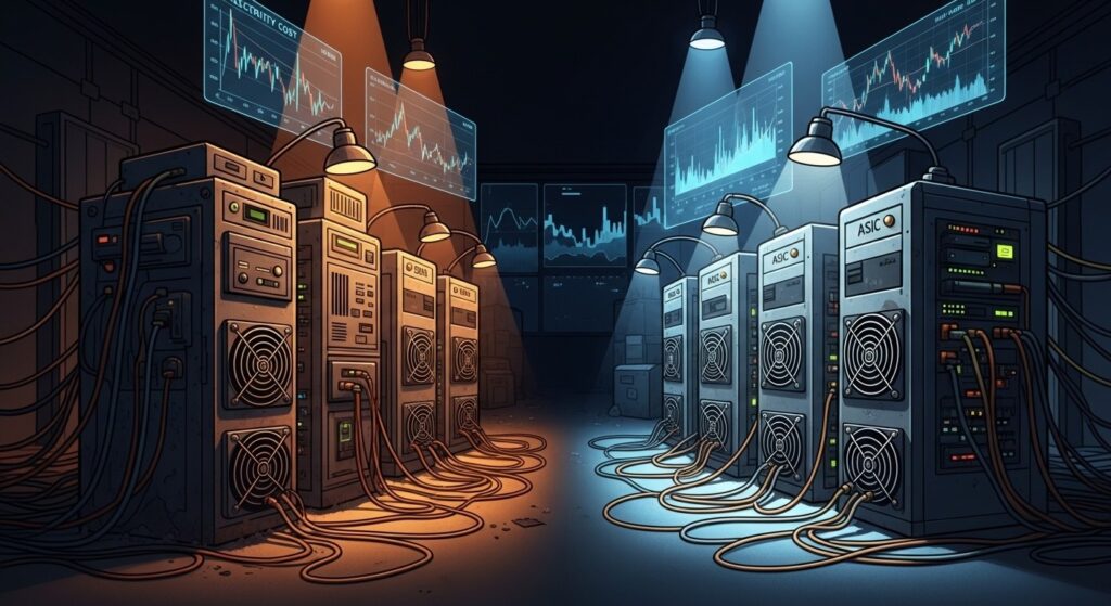 InfoCryptofr   Bitcoin Mining  Une Partie de la Flotte Devient Non Rentable