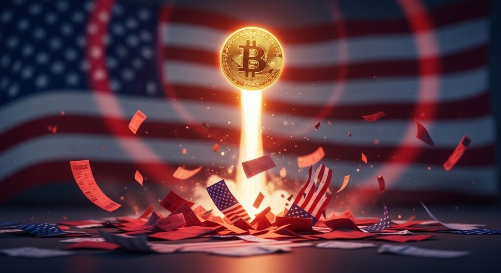 InfoCryptofr   Bitcoin Peut Flamber Après les Midterms US