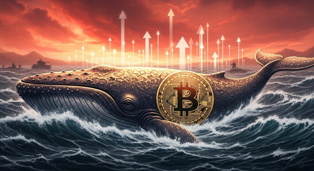 Bitcoin : Ratio Baleine Explose avec Conflit US-Iran - InfoCrypto.fr InfoCryptofr Bitcoin Ratio Baleine Explose avec Conflit US Iran