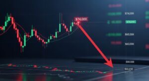 InfoCryptofr   Bitcoin Rejeté à 74 000 $  Vers un Retour à 60 000 $ 