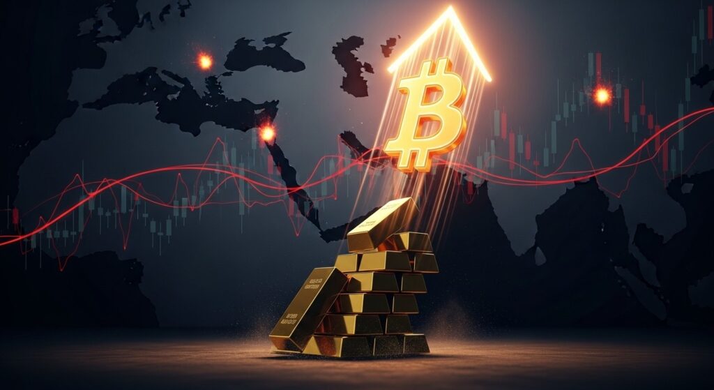 InfoCryptofr   Bitcoin Senvole de 12 Après les Frappes en Iran