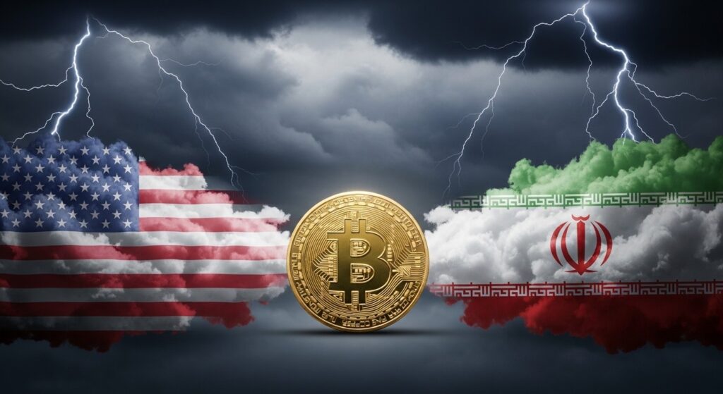 InfoCryptofr   Bitcoin Tient Bon Malgré Tensions USA Iran