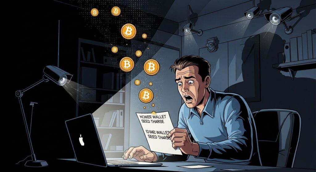 InfoCryptofr   Bitcoin  Vol de 170 Millions via une Seed Phrase Exposée