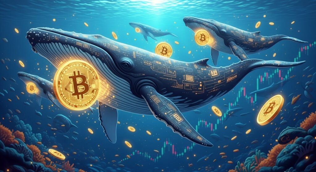 InfoCryptofr   Bitcoin Whales Accumulent 61568 BTC Malgré La Baisse Des Cours