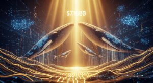 InfoCryptofr   Bitcoin Whales Accumulent Massivement à 71K$