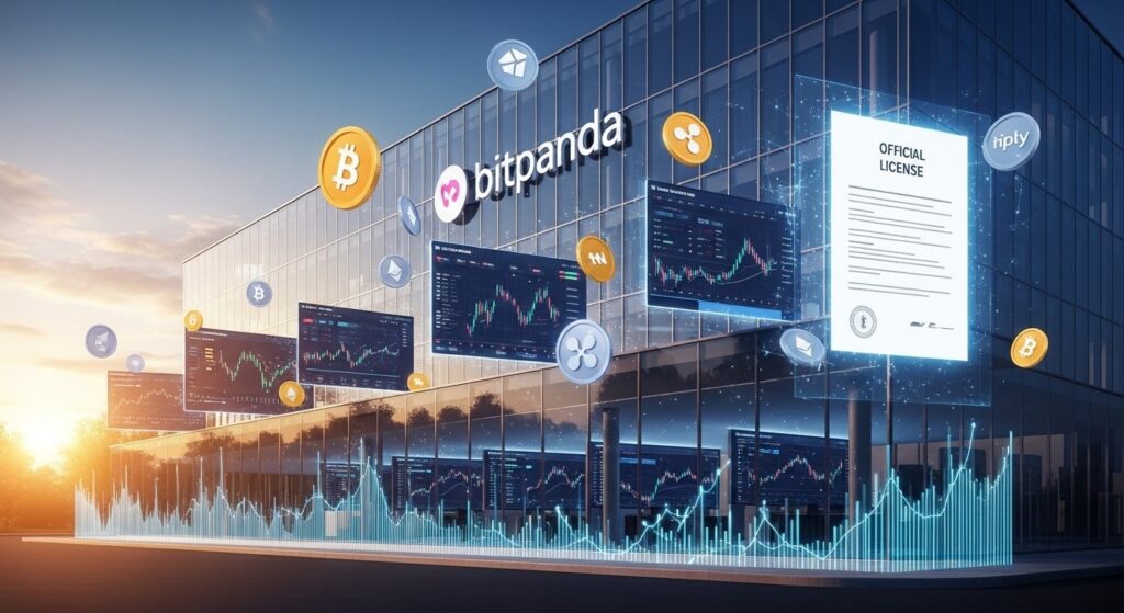 InfoCryptofr   Bitpanda  +16 de CA en 2025 et licence MiCA