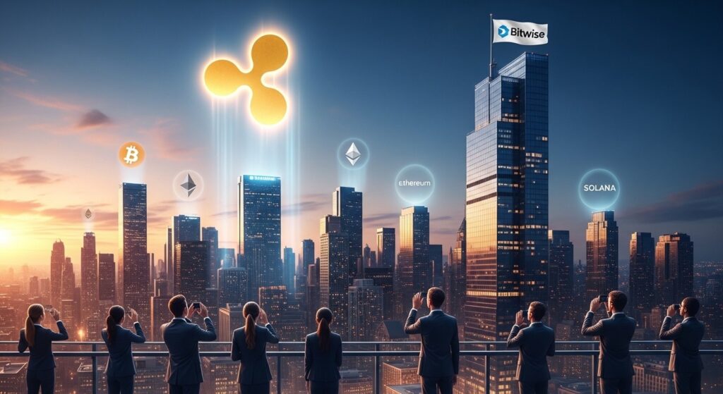 InfoCryptofr   Bitwise Domine les ETF XRP aux USA