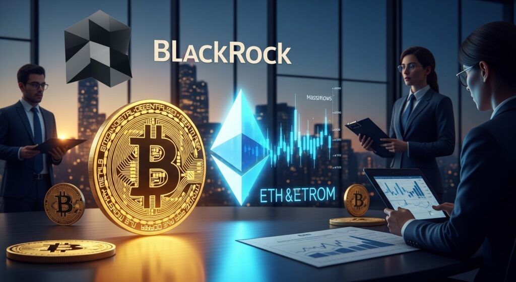 InfoCryptofr   BlackRock  Seul Bitcoin et Ethereum Attirent les Investisseurs