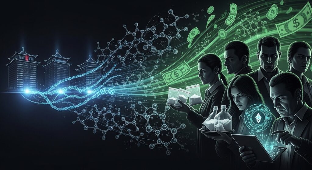 InfoCryptofr   Blanchiment Crypto  Deux Firmes Chinoises Alimentent Narcotrafic