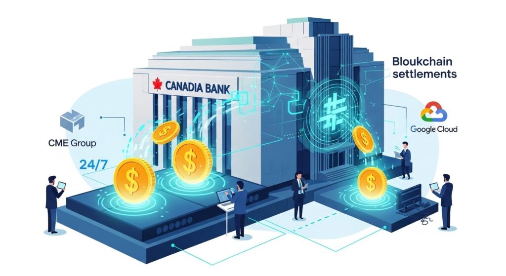 InfoCryptofr   BMO Lance Dépôts Tokenisés Sur Réseau 247 Du CME