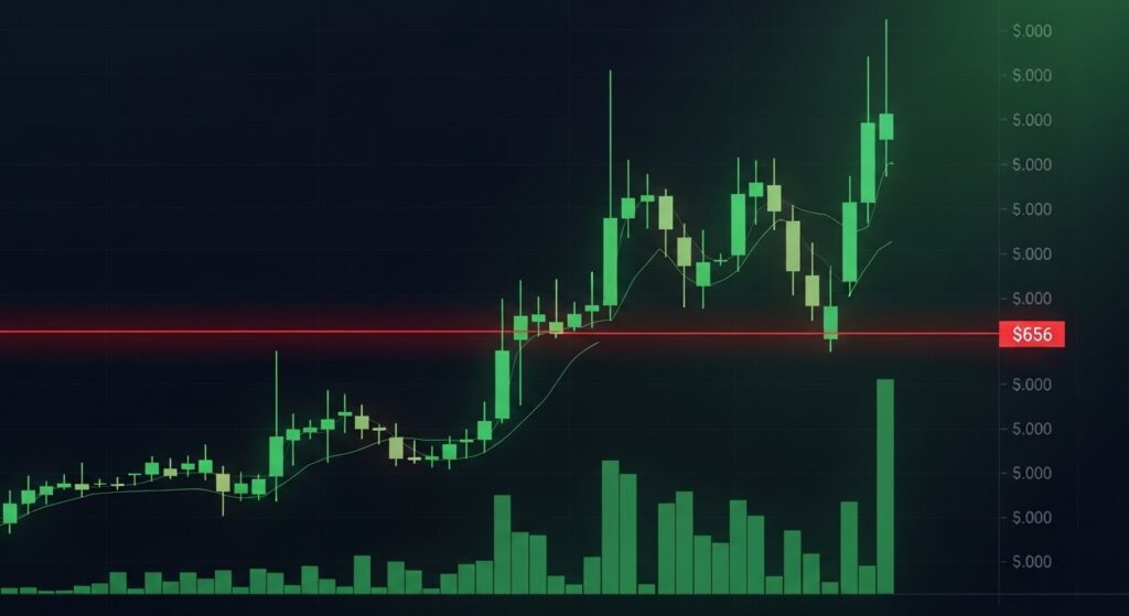 InfoCryptofr   BNB Résiste à 656 $  Rejet en Vue 