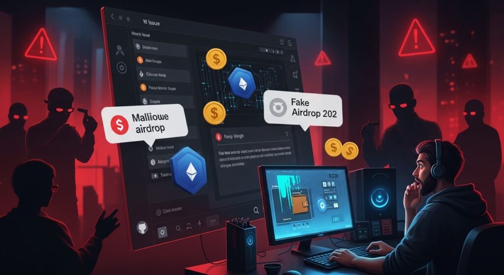 InfoCryptofr   Campagne Phishing GitHub Vise Développeurs Crypto