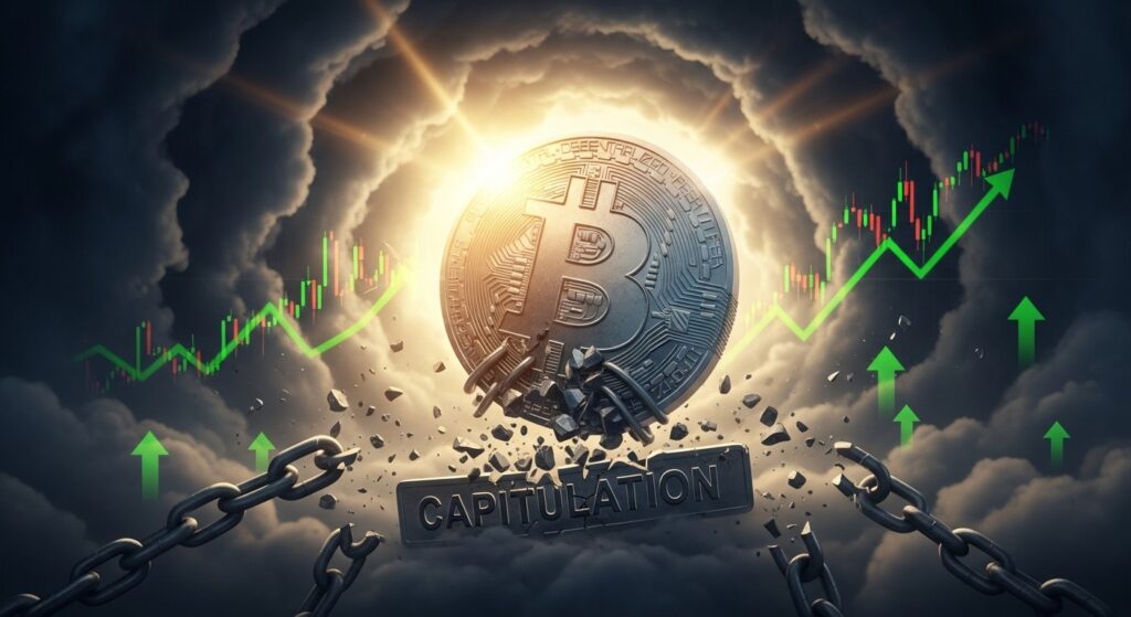 InfoCryptofr   Capitulation Crypto Termine  Bitcoin Rebondit